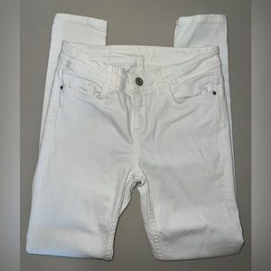 👖 Zara Z1975 White Denim Jeans